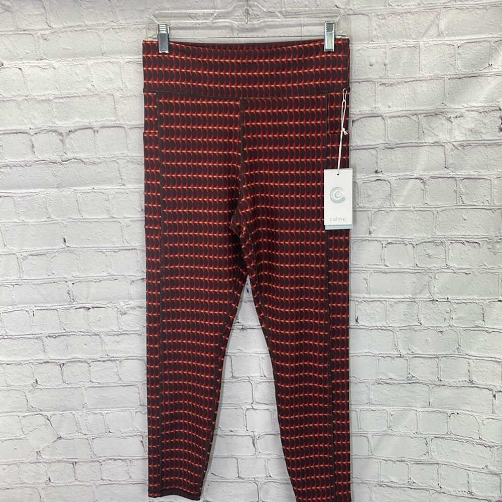 ⭐️NWT (128$) Johnny Was Calme endurance high waist leggings with pockets SZ L.
